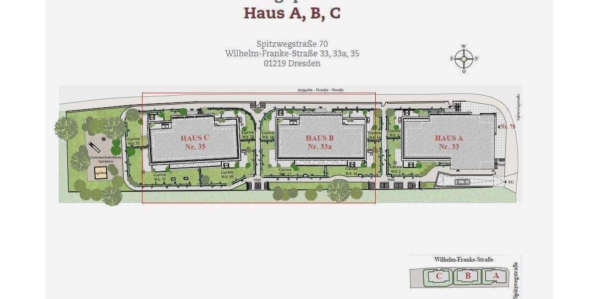 Etagenwohnung Dresden Leubnitz-Neuostra - 1 Zimmer, 39 m&sup2;, 675&euro; | Angebot:26515612