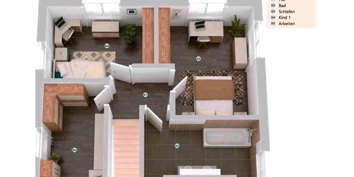 Einfamilienhaus Schneverdingen - 4 Zimmer, 118 m&sup2;, 1.750&euro; | Angebot:26035545