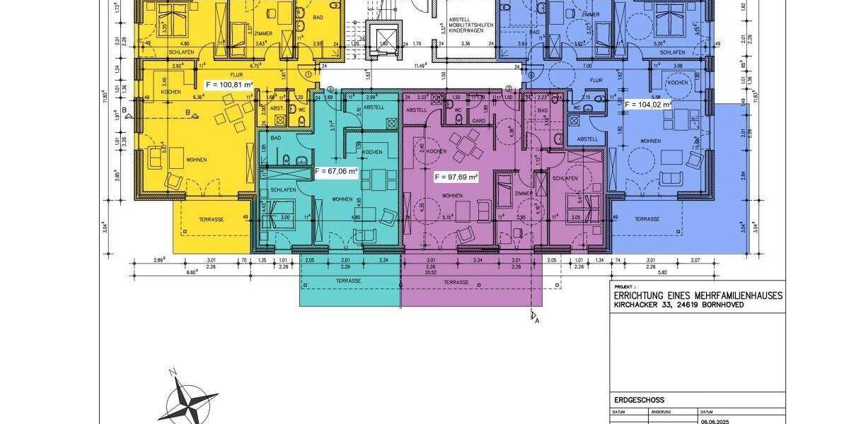 Etagenwohnung Bornhöved - 3 Zimmer, 100 m&sup2;, 379.000&euro; | Angebot:25702740