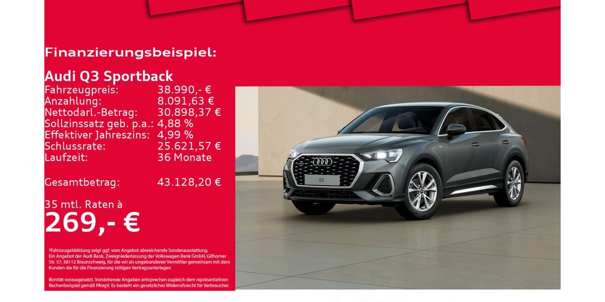Audi Q3 34.319 km 38.990 &euro; Hannover 30179