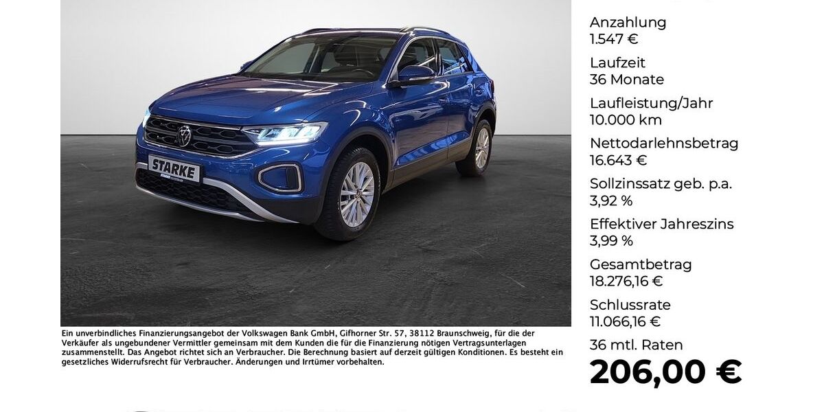 VW T-Roc 47.822 km 17.890 &euro; Lengerich 49525