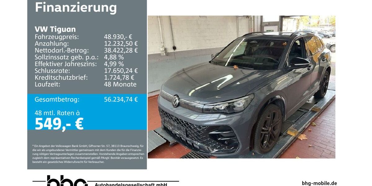 VW Tiguan 31.437 km 47.960 &euro; Freiburg 79115