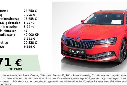 Skoda Superb 101.750 km 26.650 &euro; Nürnberg 90431