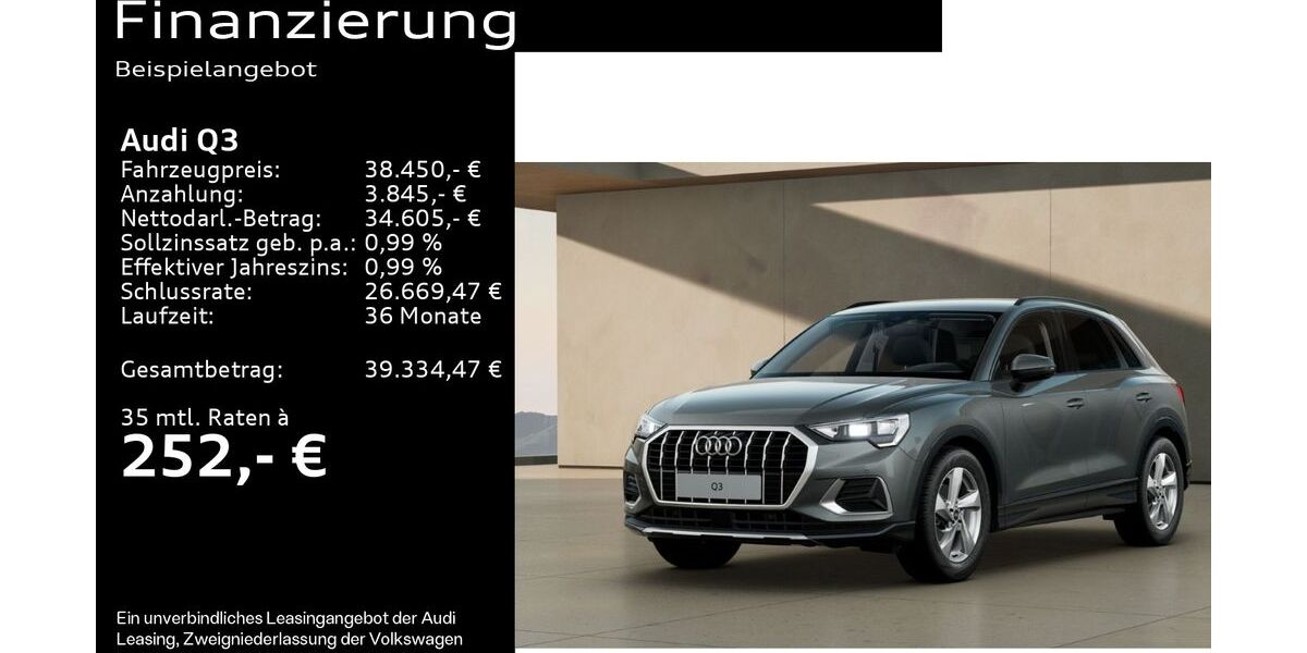 Audi Q3 2.410 km 38.450 &euro; Bad Hersfeld 36251