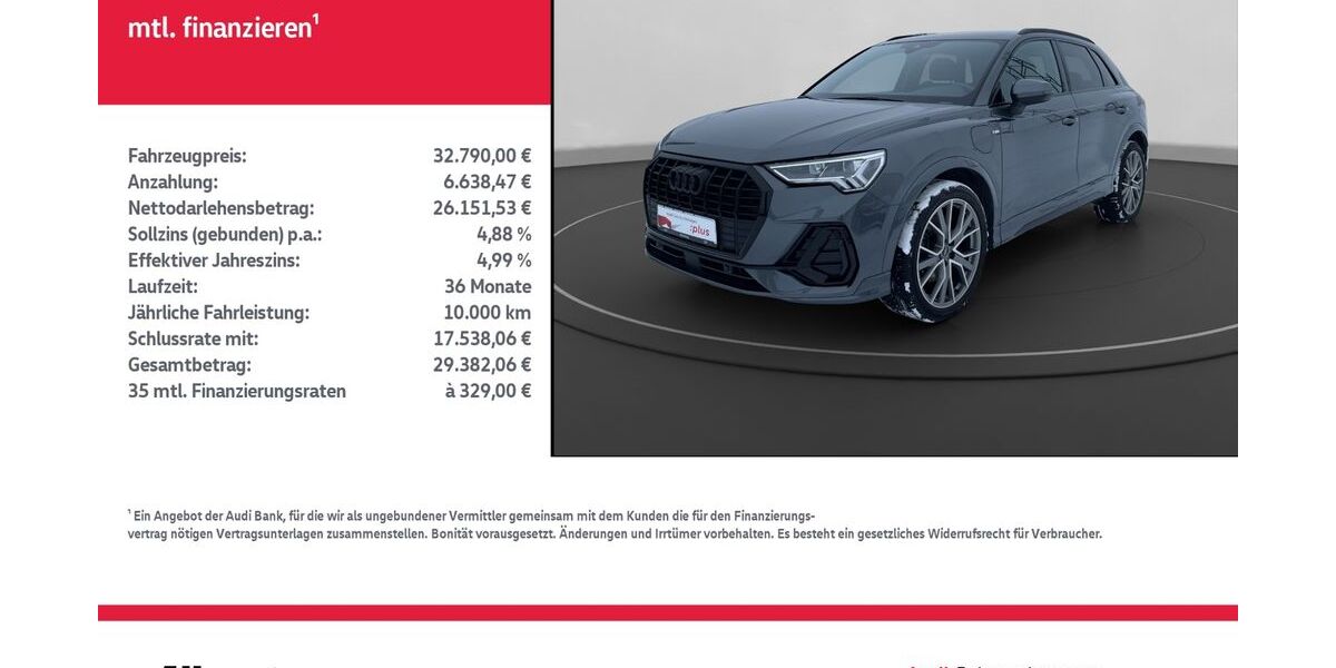 Audi Q3 50.876 km 32.790 &euro; Nordhausen 99734