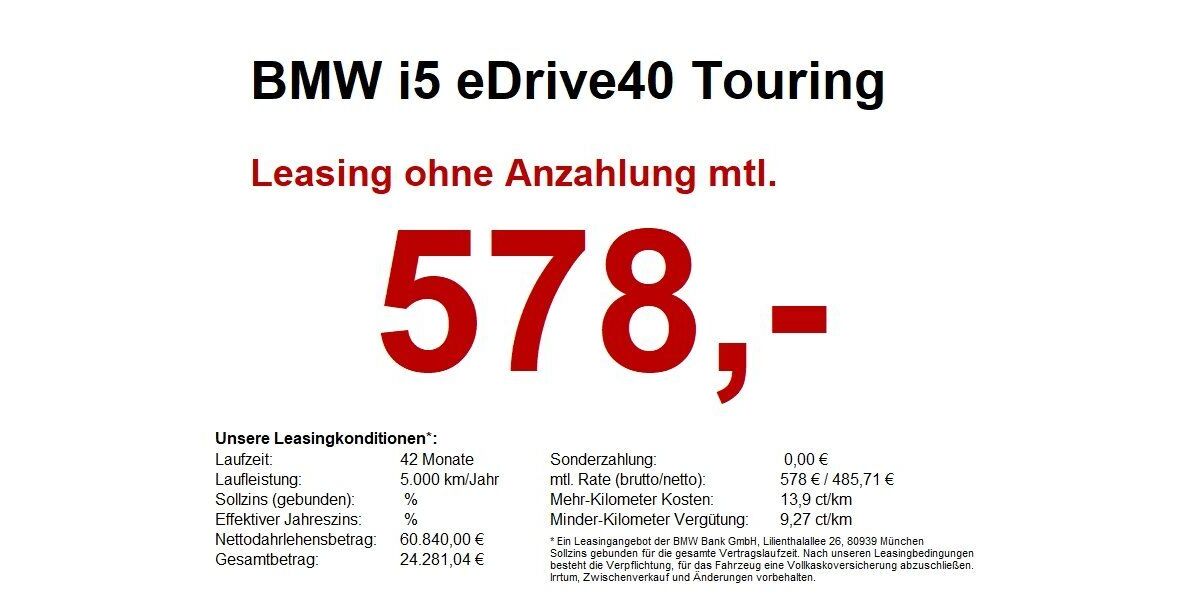 BMW i5 25.395 km 60.840 &euro; Miltenberg 63897