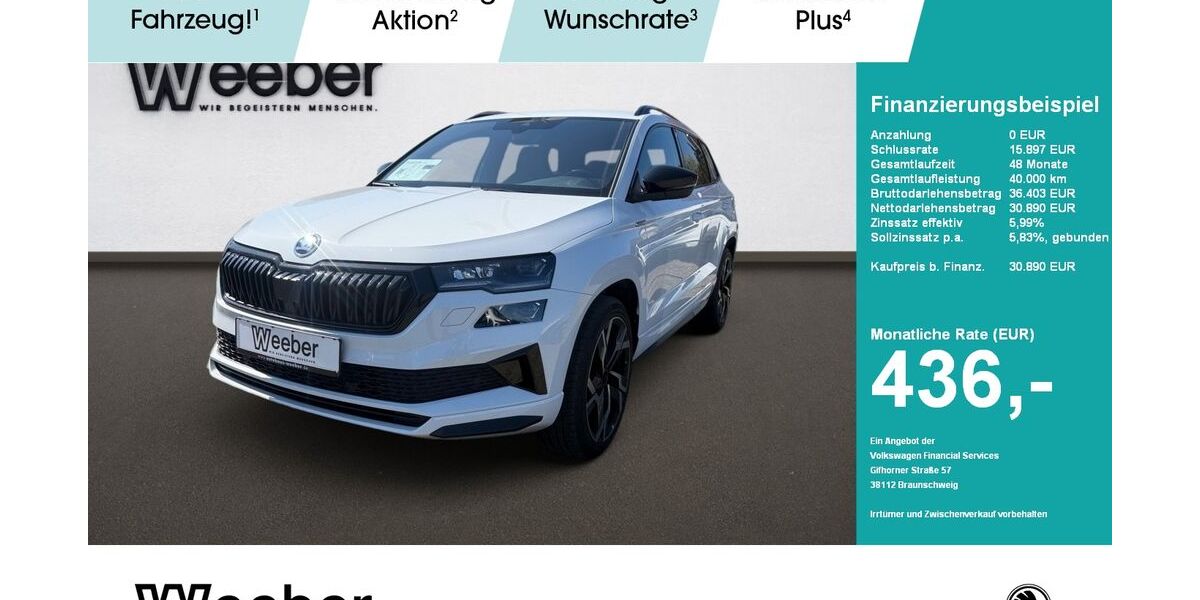 Skoda Karoq 63.274 km 29.950 &euro; Weil der Stadt 71263