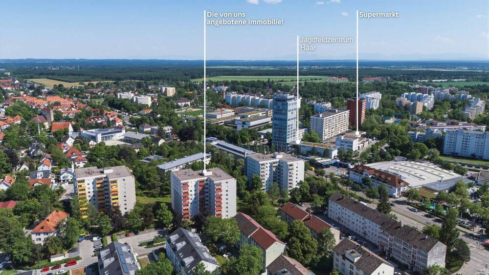 Etagenwohnung Haar - 2 Zimmer, 62 m&sup2;, 345.000&euro; | Angebot:26867134