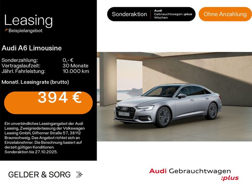 Audi A6 29.855 km 43.780 € Schweinfurt 97424