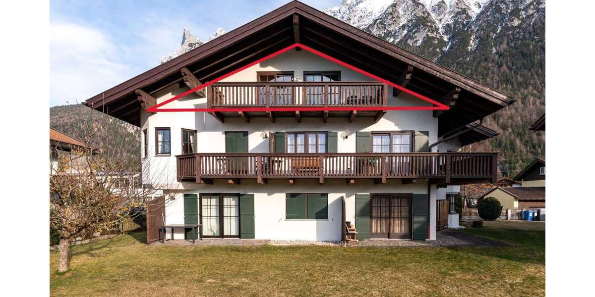 Etagenwohnung Mittenwald - 2 Zimmer, 51 m&sup2;, 254.000&euro; | Angebot:26006273