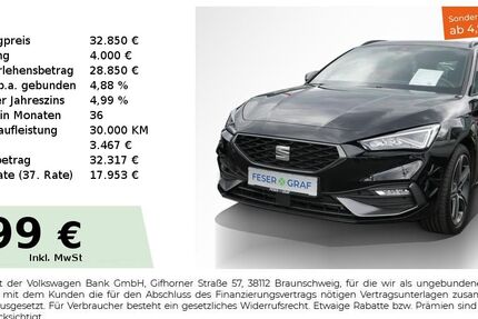 Seat Leon 12.500 km 28.211 € Lauf an der Pegnitz 91207