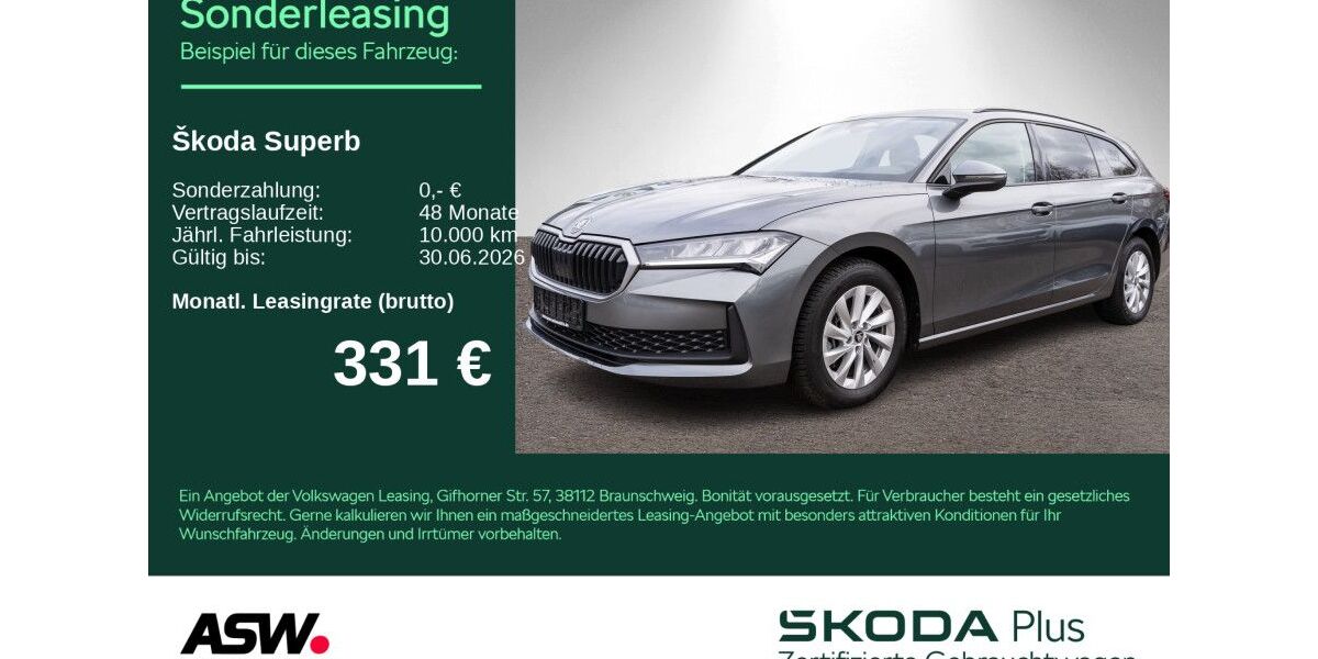 Skoda Superb 21.500 km 32.890 &euro; Heilbronn 74076