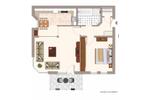 Erdgeschoßwohnung Limburg an der Lahn - 2 Zimmer, 76 m&sup2;, 239.000&euro; | Angebot:26863909