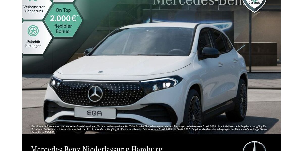 Mercedes-Benz EQA 15.282 km 44.890 &euro; Hamburg 22047