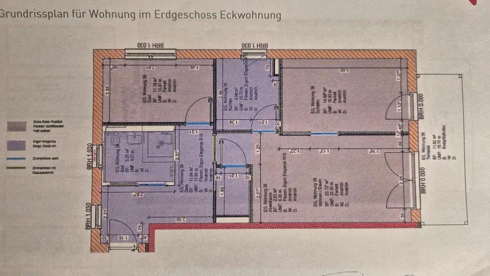 Erdgeschoßwohnung Tegernheim - 3 Zimmer, 80 m&sup2;, 520.000&euro; | Angebot:27289582