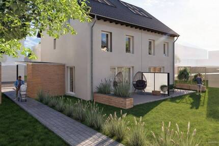 KfW-55: Moderne Doppelhaushälfte mit ca. 134 m² Wohnfläche - Neubau in Tuningen 5 zimmer