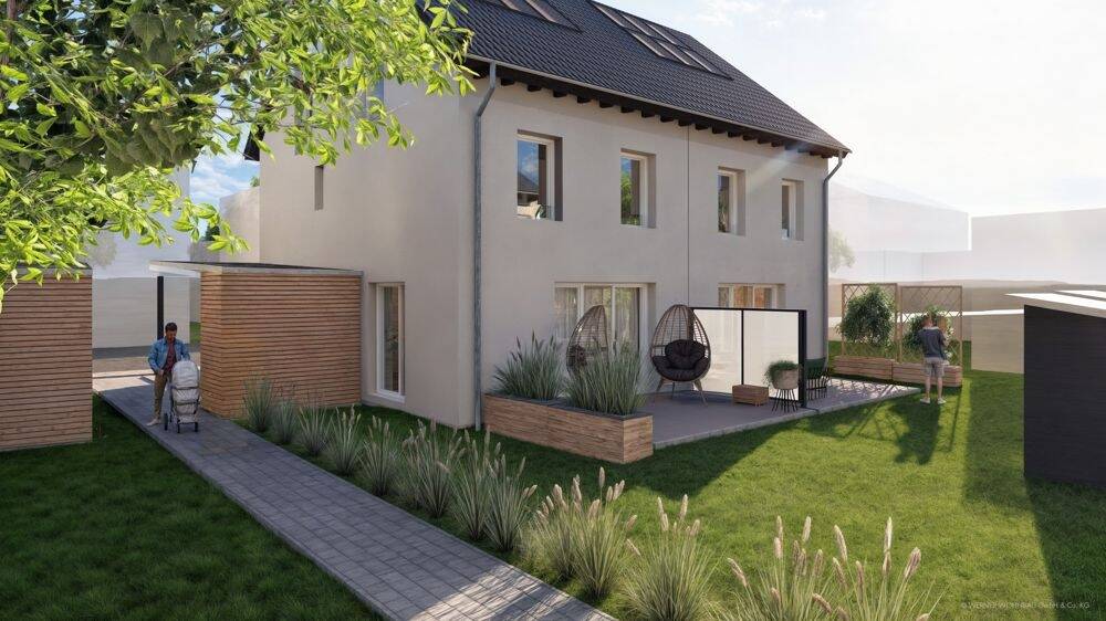 KfW-55: Moderne Doppelhaushälfte mit ca. 134 m² Wohnfläche - Neubau in Tuningen 5 zimmer