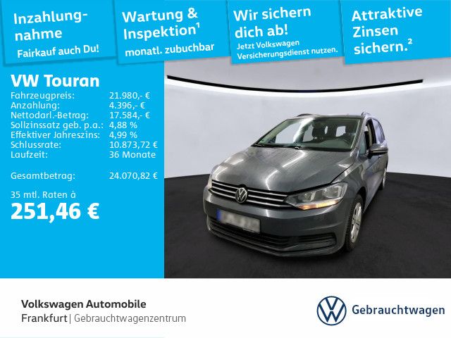 VW Touran 93.445 km 21.980 &euro; Frankfurt 60326