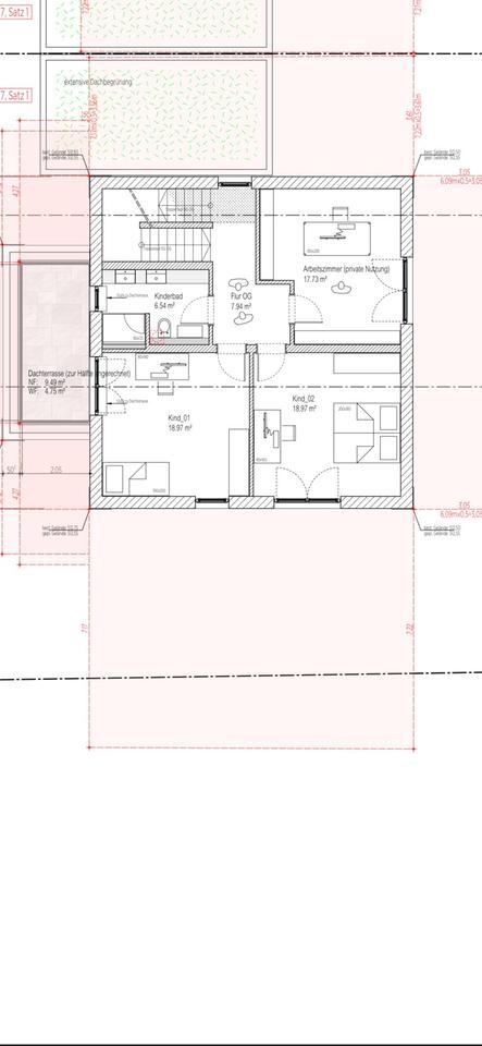 Einfamilienhaus auf ruhigem süd west ausgerichtetem Grundstück
