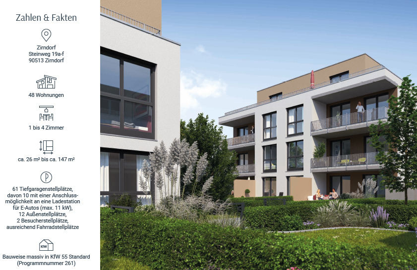 ERSTBEZUG Parkterrassen - Exklusive 2-Zi-Whg.mit Garten-EBK-TG- und Außenstellplatz 2 zimmer