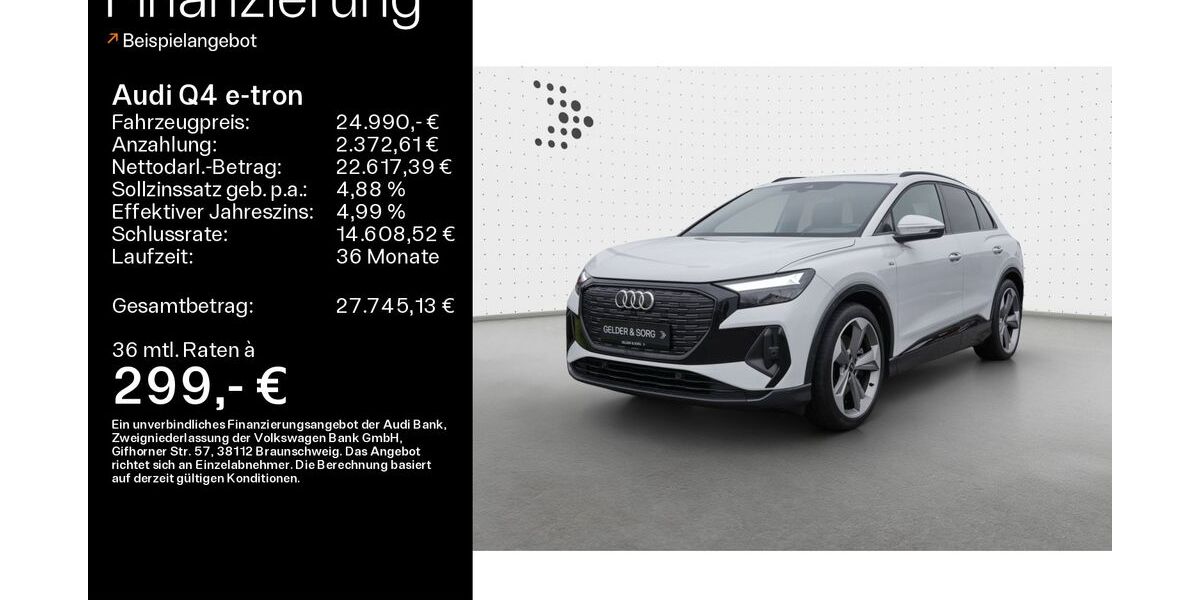 Audi Q4 e-tron 137.250 km 28.990 &euro; Haßfurt 97437