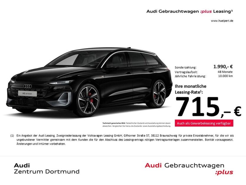 Audi A6 e-tron 10.112 km 81.975 € Dortmund 44143