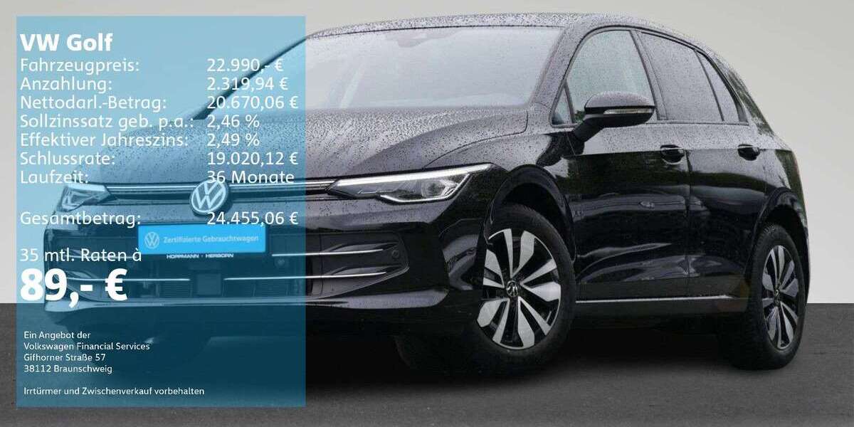 VW Golf 18.574 km 22.990 &euro; Herborn 35745