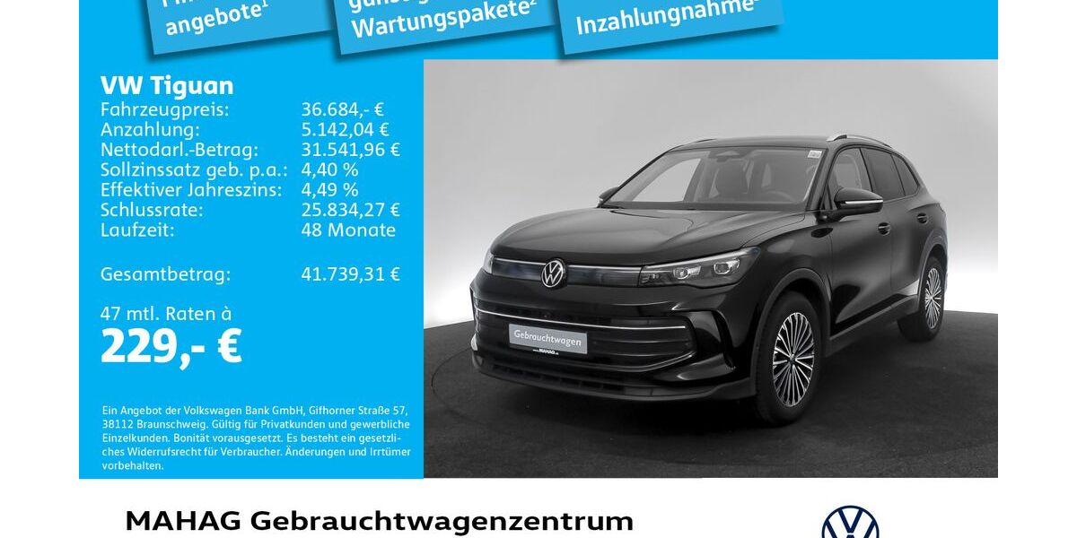 VW Tiguan 19.747 km 36.684 &euro; München 80935