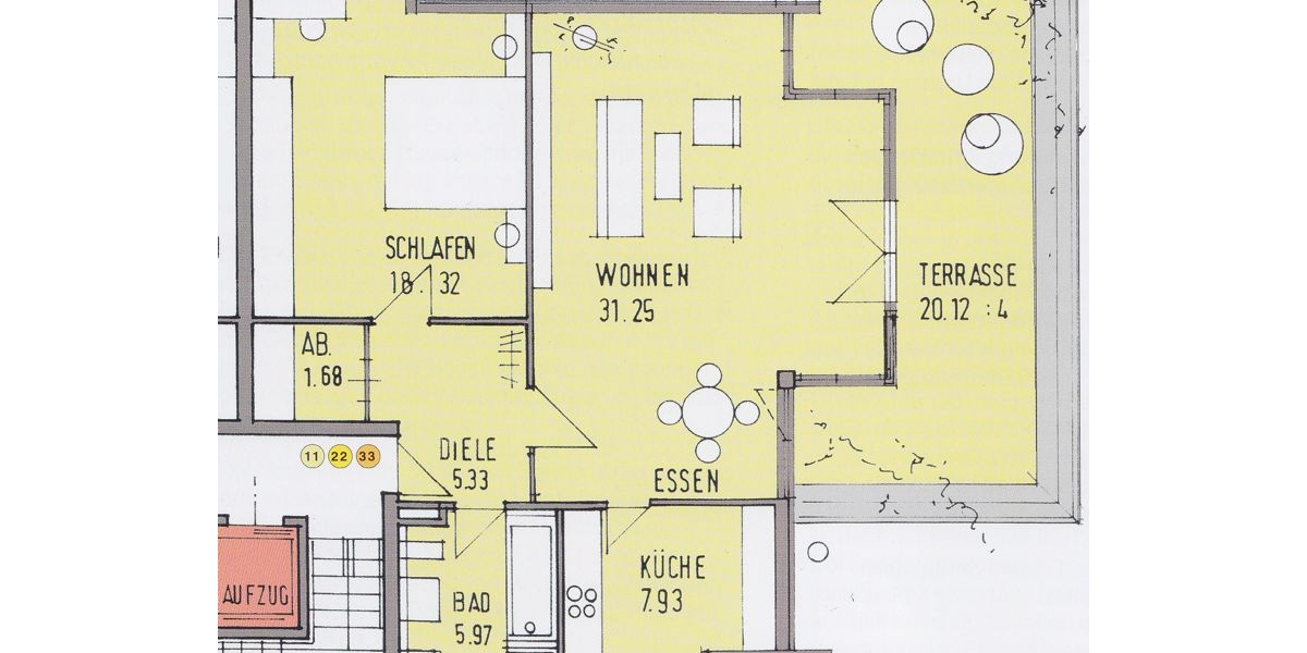 Der Sonne ein Stück näher - 2 Zimmer mit großer Dachterasse - Dachgeschoßwohnung Gotha Mohrenstraße - WE 11 | Angebot:26555000
