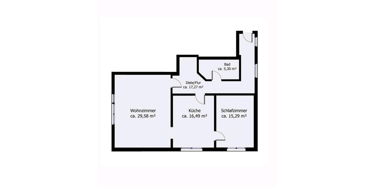 Etagenwohnung Wetzlar Münchholzhausen - 2 Zimmer, 84 m&sup2;, 169.000&euro; | Angebot:27144264