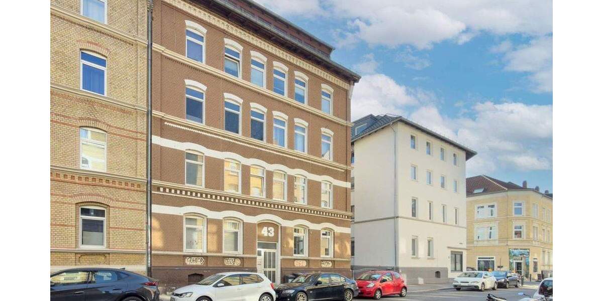Etagenwohnung Braunschweig Östliches Ringgebiet - 2 Zimmer, 52 m&sup2;, 229.000&euro; | Angebot:25401507
