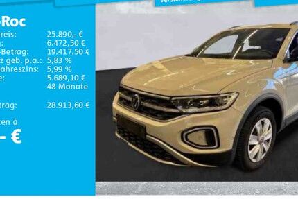 VW T-Roc 47.613 km 25.890 &euro; Langenhagen 30853