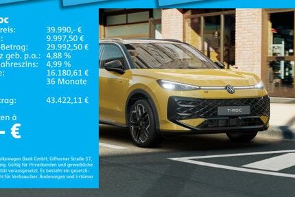 VW T-Roc 3.000 km 45.430 &euro; München 81669
