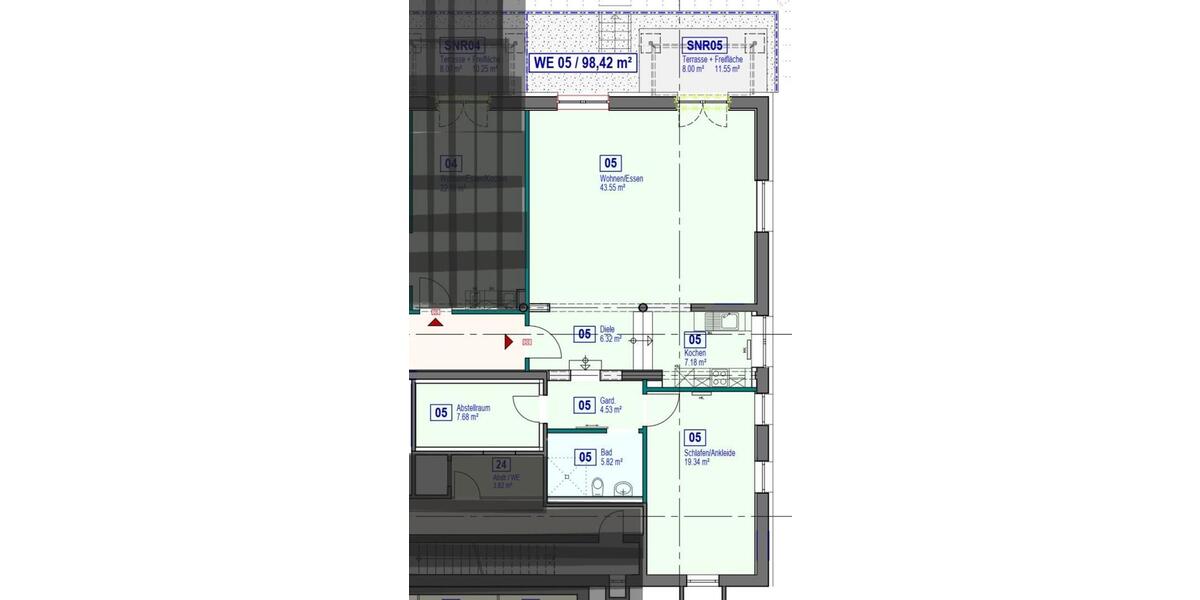 Terrassenwohnung Bad Honnef - 2.5 Zimmer, 98 m&sup2;, 1.500&euro; | Angebot:20298481