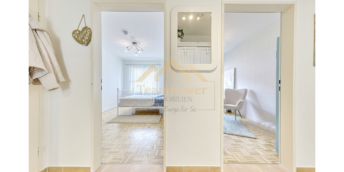 Wohnen nahe AEZ: 3,5 Zimmer, Balkon & TG - Stellplatz im Hochparterre - Erdgeschoßwohnung Hamburg Wandsbek | Angebot:26294180