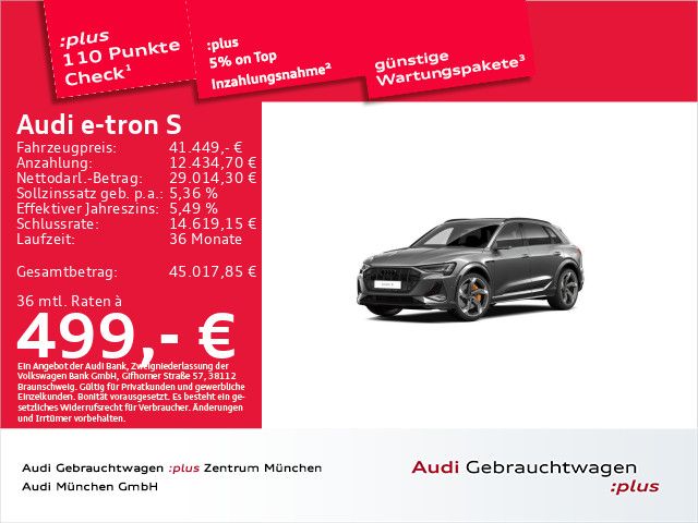 Audi e-tron 59.560 km 41.449 &euro; Eching 85386