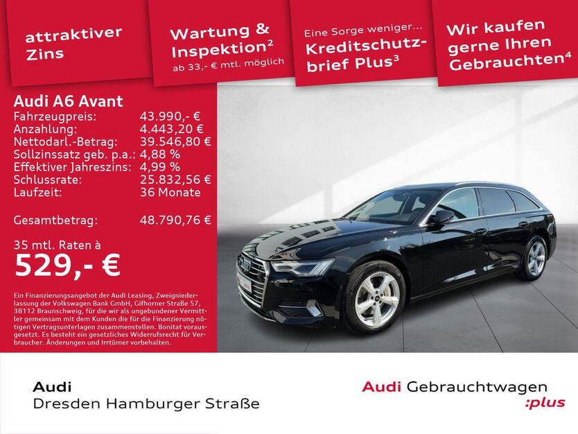 Audi A6 44.788 km 42.890 € Dresden 01067