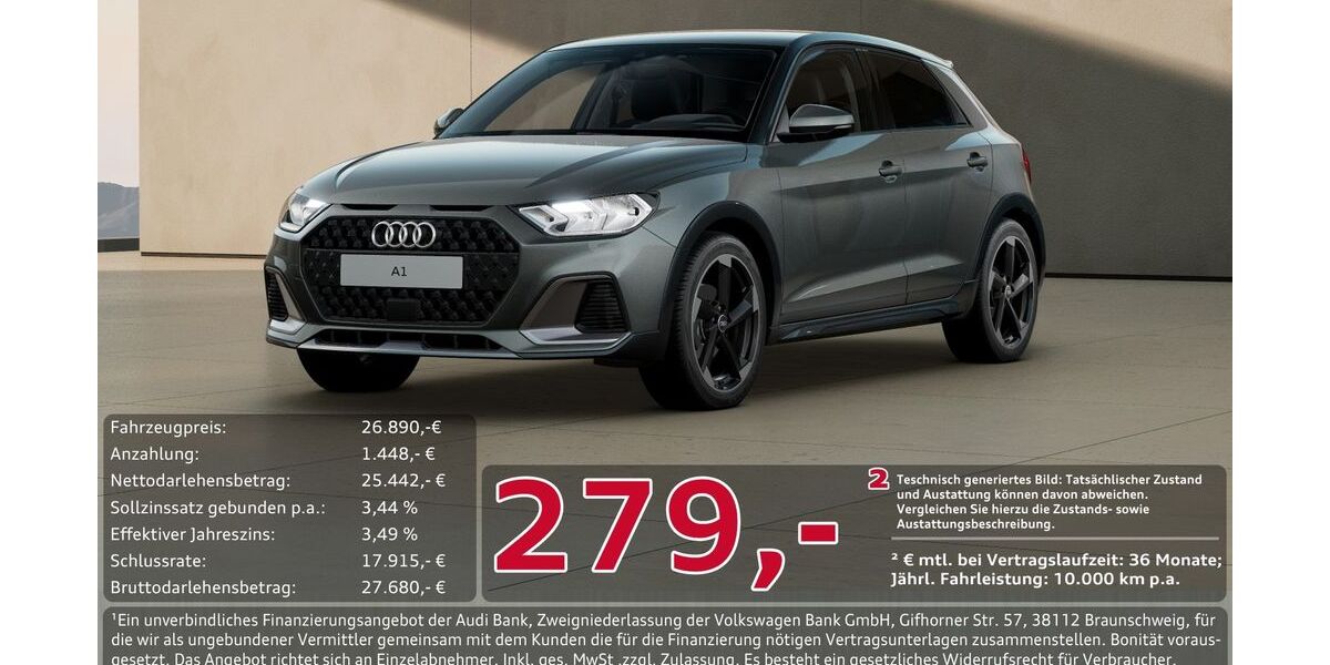 Audi A1 6.673 km 26.890 &euro; Ingolstadt 85057