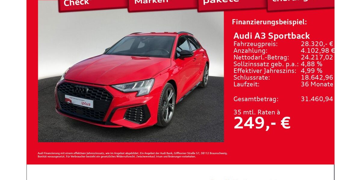Audi A3 31.036 km 28.320 &euro; Hamburg 22419