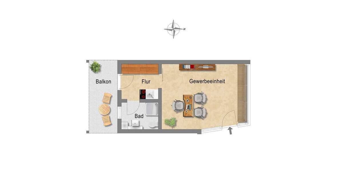 Gewerbeobjekt Ludwigsburg Ludwigsburg-West - 239.000&euro; | Angebot:14243122