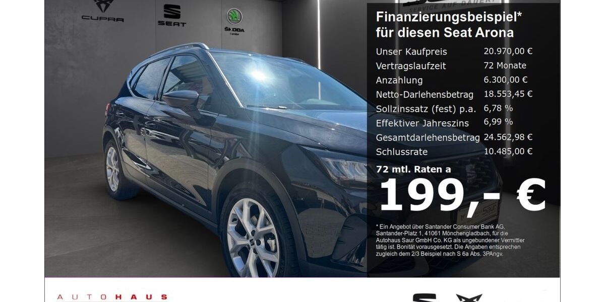 Seat Arona 17.940 km 20.970 &euro; Ulm 89077