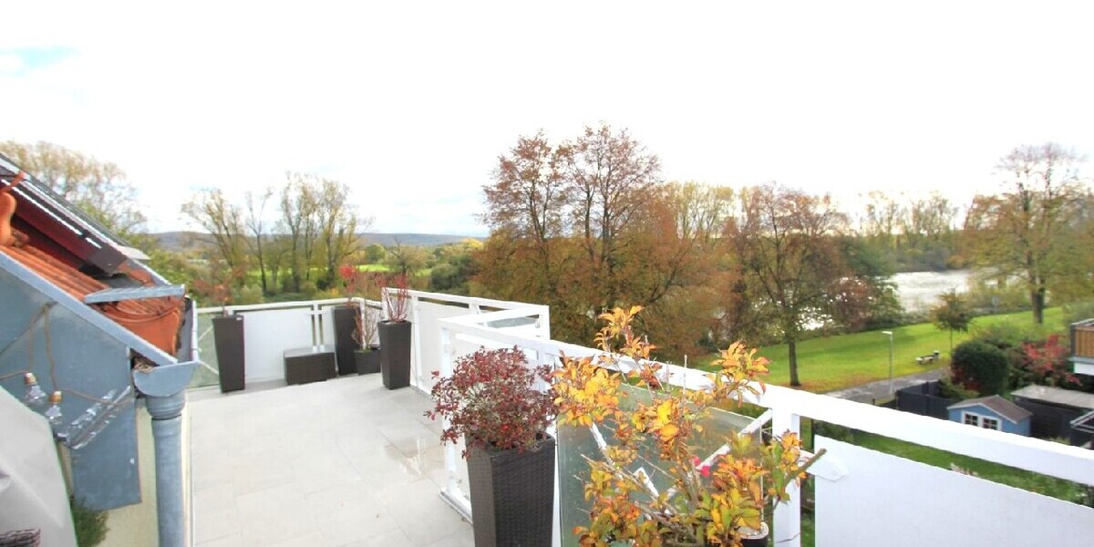 albero:) Penthouse-Feeling am Main - Maisonettenwohnung Mainhausen Mainflingen | Angebot:25428535