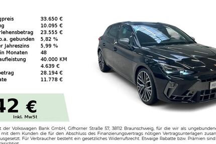 Cupra Leon 25.238 km 33.650 &euro; Dessau-Roßlau 06842