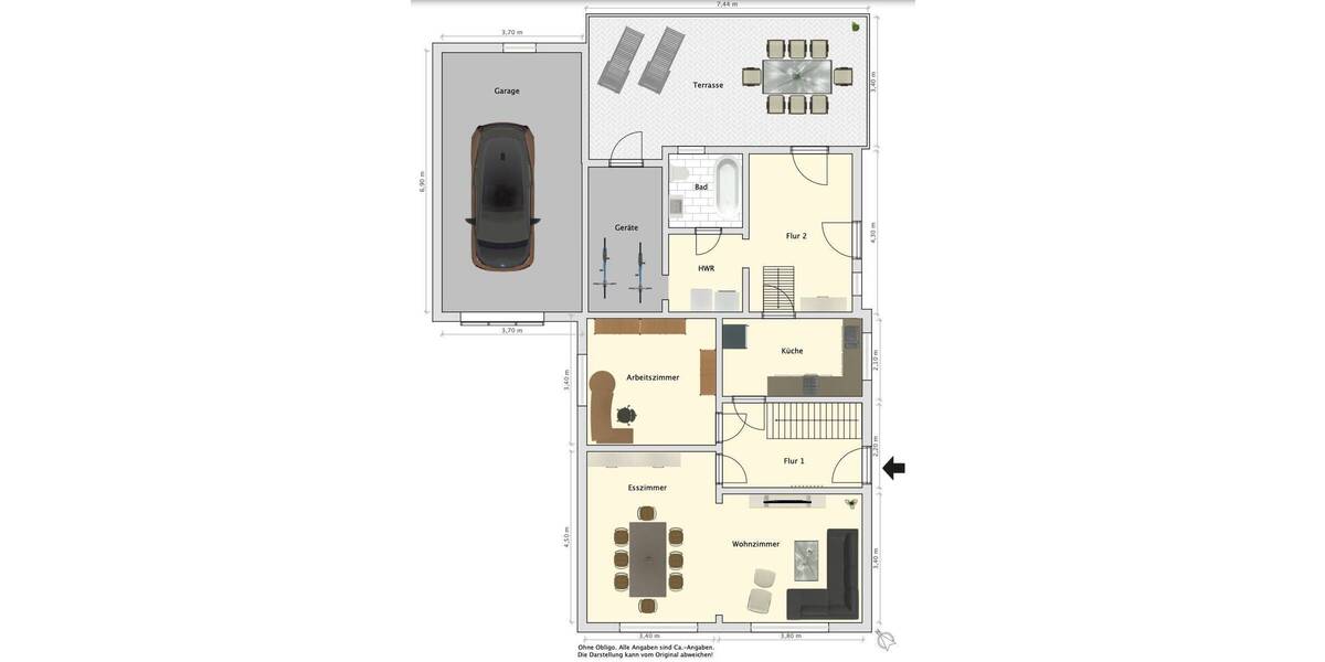 Einfamilienhaus Sande - 6 Zimmer, 137 m&sup2;, 270.000&euro; | Angebot:26841465