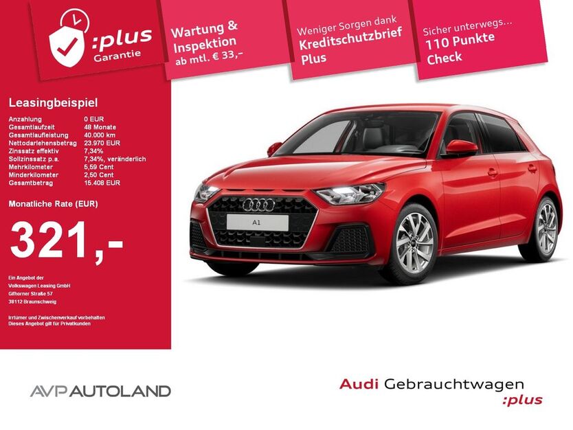 Audi A1 7.469 km 23.870 € Plattling 94447