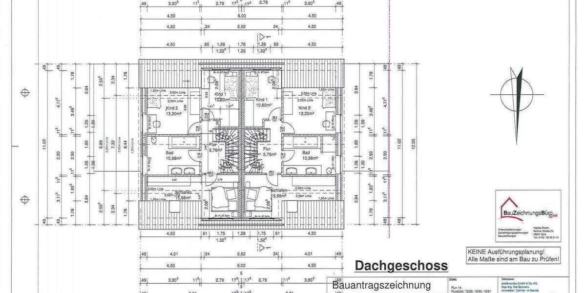 Doppelhaushälfte Stuhr Groß Mackenstedt - 5 Zimmer, 125 m&sup2;, 495.000&euro; | Angebot:25685382