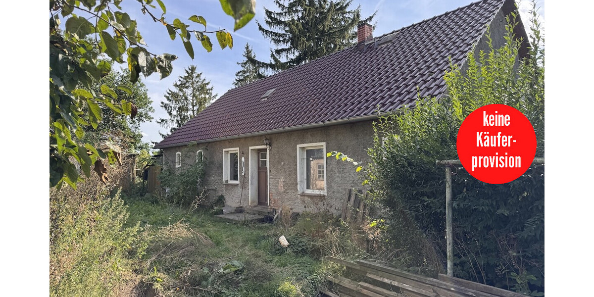 HORN IMMOBILIEN ++ RESERVIERT++Brietzig bei Pasewalk, Haus mit großem Grundstück, stark sanierungsbedürftig 3 zimmer