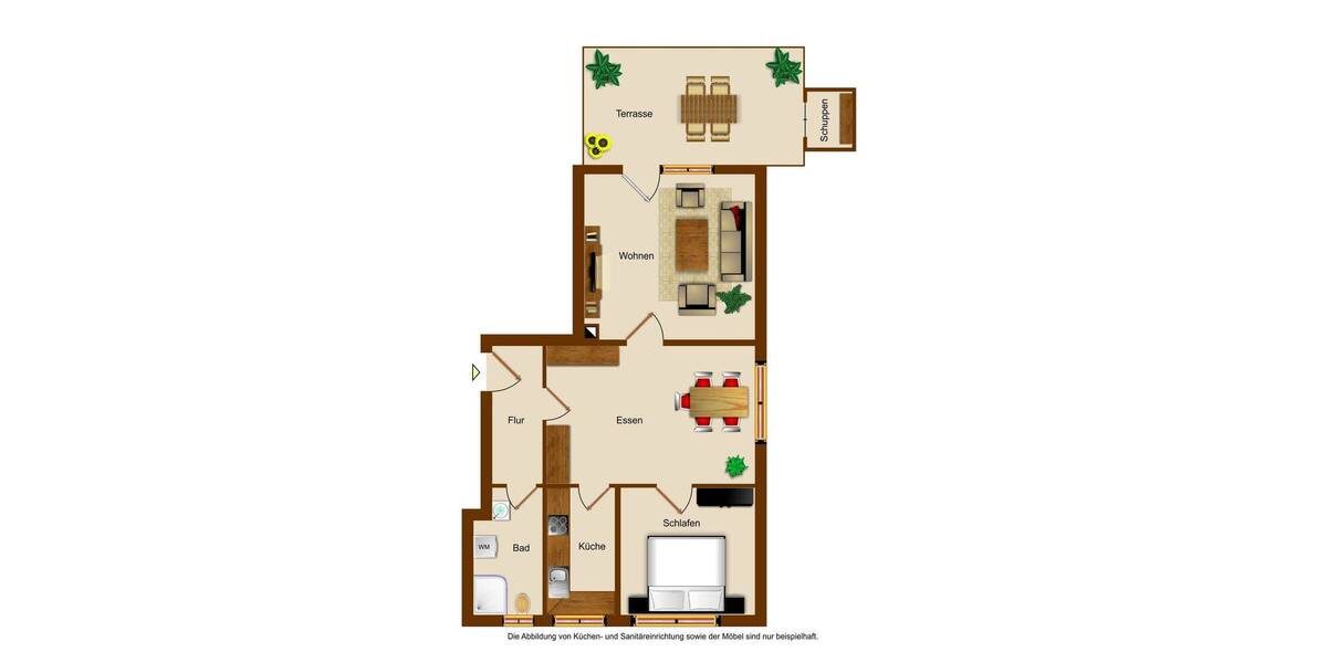 Etagenwohnung Grömitz - 3 Zimmer, 53 m&sup2;, 185.000&euro; | Angebot:26512547