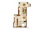 Etagenwohnung Grömitz - 3 Zimmer, 53 m&sup2;, 185.000&euro; | Angebot:26512547