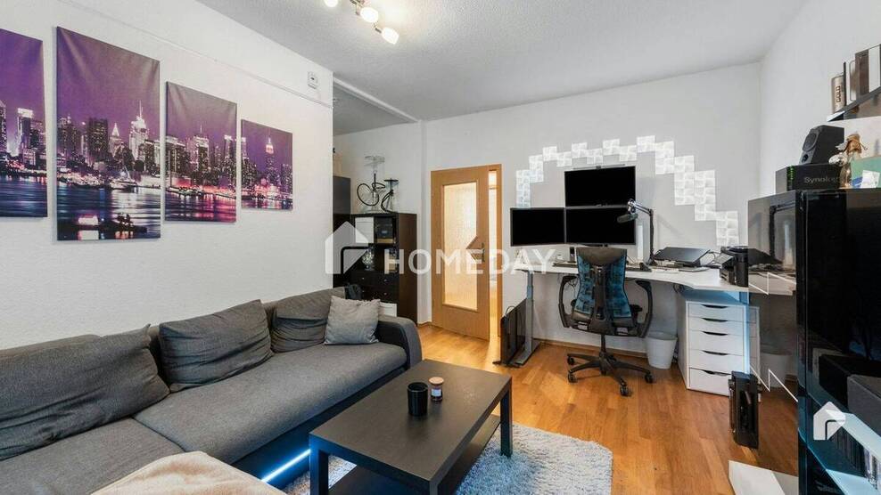 Attraktive 47 m²-Wohnung mit Terrasse in saniertem Jugendstilhaus in Stötteritz 1 zimmer